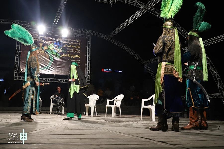 برپایی مجلس «شاه‌چراغ» در قالب «نمایش‌های عاشورایی تعزیه» 2