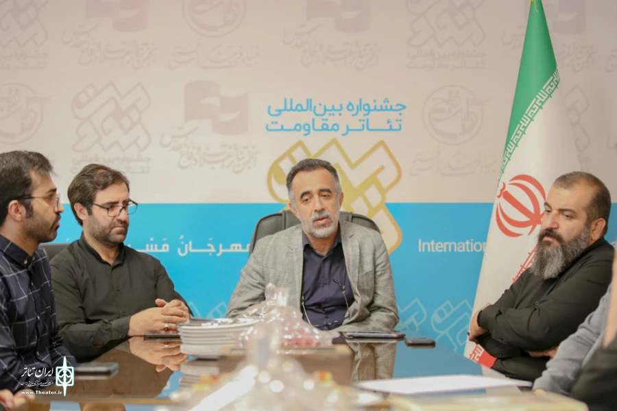 تئاتر مقاومت جایی برای بروز استعدادهاست / جشنواره تئاتر مقاومت اتفاق بزرگ و درخشانی برای نظام اسلامی است 3