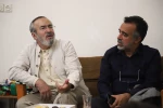 معاون امور هنری و مدیرکل هنرهای نمایشی با هنرمند جانباز حسین نوری