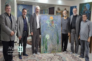دیدار مدیران هنری با  هنرمند پیشکسوت هنرهای تجسمی

محمود سالاری: استاد ‌خلیلی‌فرد به معنای واقعی کلمه یک هنرمند است