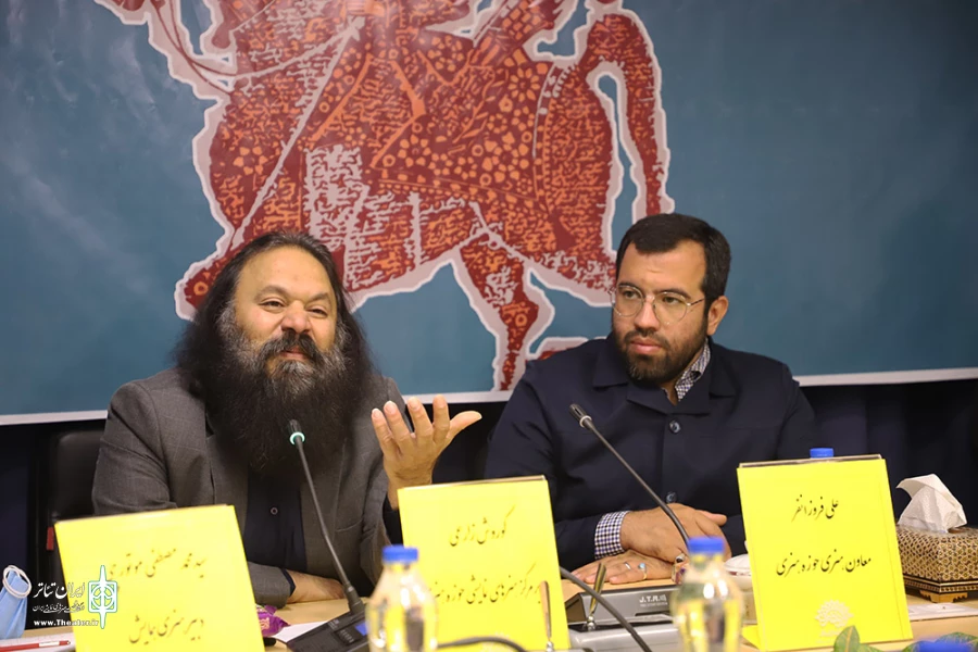 نشست خبری ششمین همایش بین‌المللی تئاتر مردمی پیاده روی اربعین، «روایت راهیان» برگزار شد 4