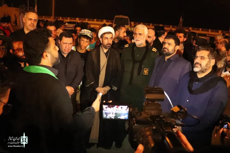 نمایش «رهسپار خیمه‌ها» به چذابه رسید 2