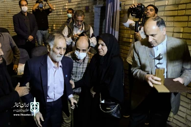 آیین نکوداشت پیشکسوتان و شبیه‌خوانان با حضور محمدمهدی اسماعیلی، وزیر فرهنگ و ارشاد اسلامی