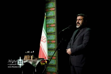 آیین نکوداشت پیشکسوتان و شبیه‌خوانان با حضور محمدمهدی اسماعیلی، وزیر فرهنگ و ارشاد اسلامی