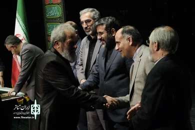 آیین نکوداشت پیشکسوتان و شبیه‌خوانان با حضور محمدمهدی اسماعیلی، وزیر فرهنگ و ارشاد اسلامی