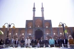 آغاز بخش تئاتر خیابانی جشنواره مقاومت از میدان امیرچخماق یزد 5