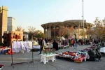 فضای اطراف ساختمان تئاتر شهر ساماندهی می‌شود 2