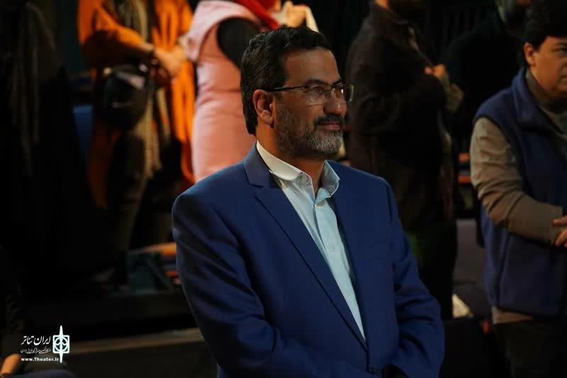 معاون وزیر «صمت» به تئاتر شهر آمد 2