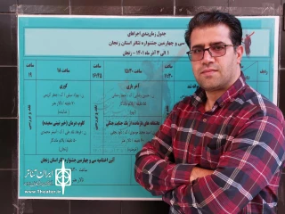 گفت‌و‌گو با کارگردان نمایش «خیر نبینی سعیده»

اصغر محمدی: شهرستان‌ها نقش پررنگی در اعتلای تئاتر زنجان دارند