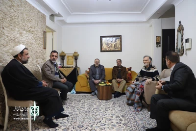 مدیرکل هنرهای نمایشی به دیدار علاءالدین قاسمی رفت