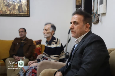 دیدار مدیران هنرهای نمایشی با علاء الدین قاسمی
