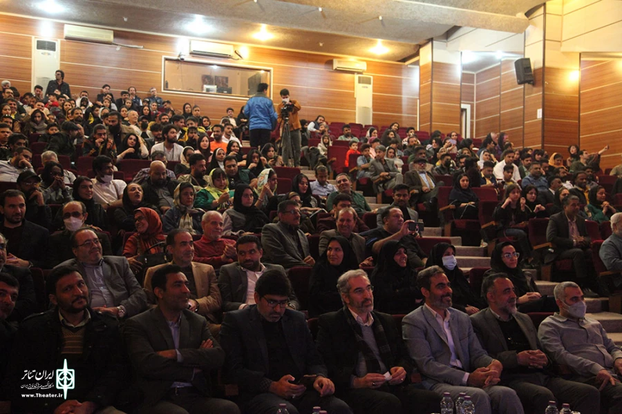 آیین اختتامیه بیست و هفتمین جشنواره تئاتر فجر مناطق کشور در بوشهر