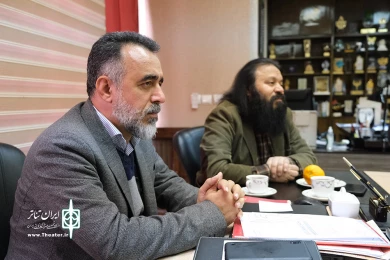 نشست داوران بخش بین الملل جشنواره تئاتر فجر با کاظم نظری
