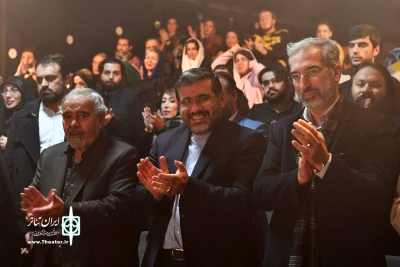 محمد مهدی اسماعیلی وزیر فرهنگ و ارشاد میهمان جشنواره تئاتر فجر