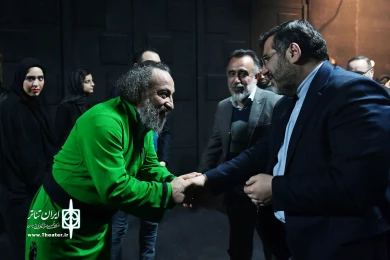محمد مهدی اسماعیلی وزیر فرهنگ و ارشاد میهمان جشنواره تئاتر فجر