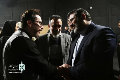 محمد مهدی اسماعیلی وزیر فرهنگ و ارشاد میهمان جشنواره تئاتر فجر