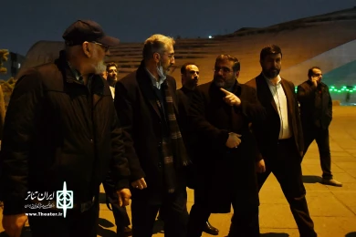محمد مهدی اسماعیلی وزیر فرهنگ و ارشاد میهمان جشنواره تئاتر فجر