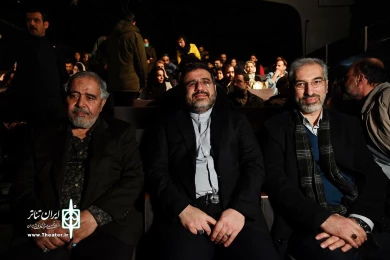 محمد مهدی اسماعیلی وزیر فرهنگ و ارشاد میهمان جشنواره تئاتر فجر