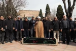 مراسم تشییع پیکر شهرام عبدلی