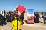 آغاز به کار همایش ملی تئاتر خیابانی راهیان نور در یادمان فتح المبین 4