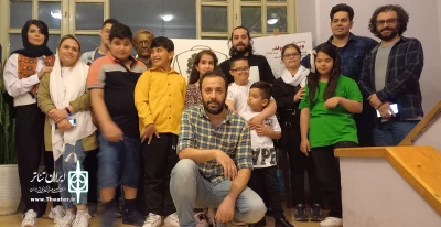«لئوناردو داوودنژاد» میزبان بازیگران نوجوان با نیازهای ویژه شد