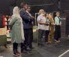 امیر مقاره به تماشای یک نمایش نشست 3
