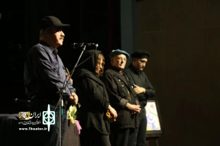 حضور هنرمندان در شب نمایشنامه‌خوانی رضا‌ بابک