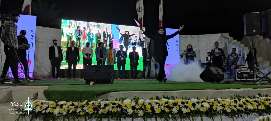 اختتامیه جشنواره ملی تئاتر خیابانی رضوی در جنوب کرمان 2
