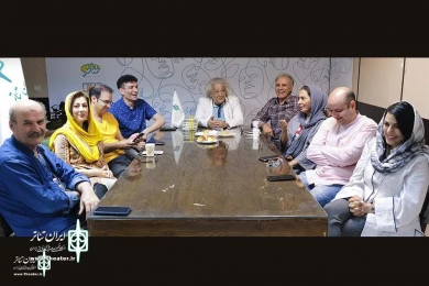 حضور کارگردان و گروه بازیگران نمایش سیندرالا در تحریریه ایران تئاتر