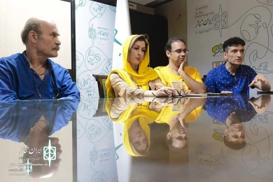 حضور کارگردان و گروه بازیگران نمایش سیندرالا در تحریریه ایران تئاتر