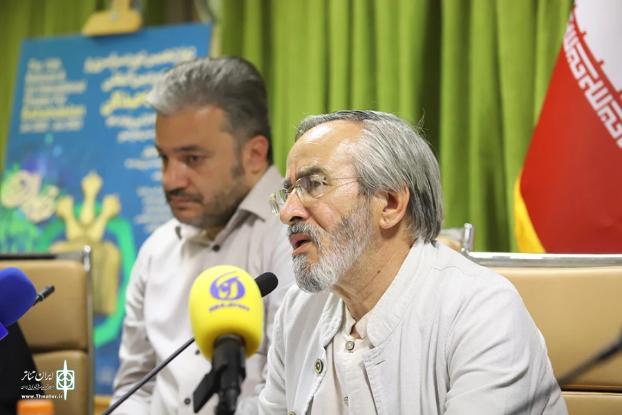 نشست خبری دوازدهمین دوره سراسری و اولین دوره بین‌المللی تئاتر صاحبدلان برگزار شد 4