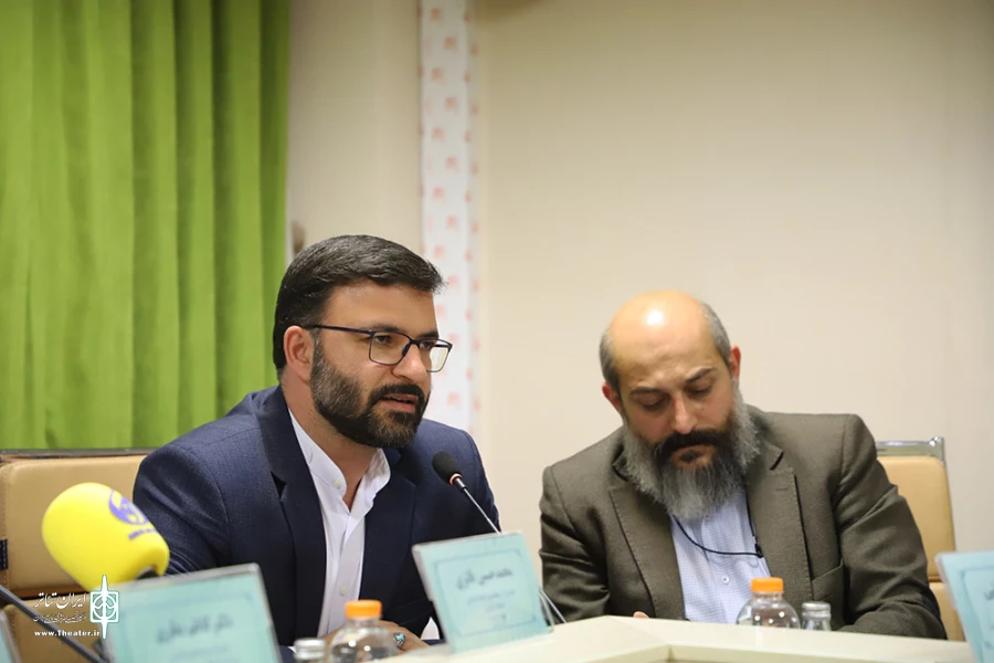 نشست خبری دوازدهمین دوره سراسری و اولین دوره بین‌المللی تئاتر صاحبدلان برگزار شد 8