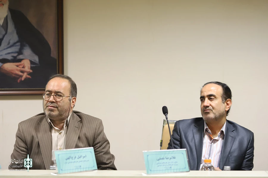 نشست خبری دوازدهمین دوره سراسری و اولین دوره بین‌المللی تئاتر صاحبدلان برگزار شد 10