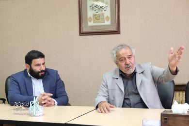 نشست و رونمایی پوستر اولین جشنواره ملی تئاتر قدمگاه