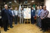 نشست و رونمایی پوستر اولین جشنواره ملی تئاتر قدمگاه