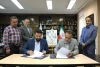 نشست و رونمایی پوستر اولین جشنواره ملی تئاتر قدمگاه