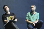 نشست هادی حجازی فر دبیر جشنواره با کارگردان حاضر در جشنواره عروسکی