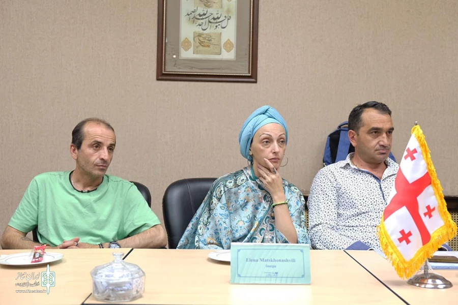 دیدار هنرمندان گرجستان و برزیل با مدیرکل هنرهای نمایشی
 5