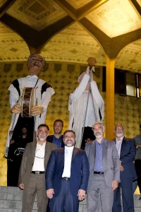 محمد مهدی اسماعیلی وزیر فرهنگ میهمان جشنواره عروسکی