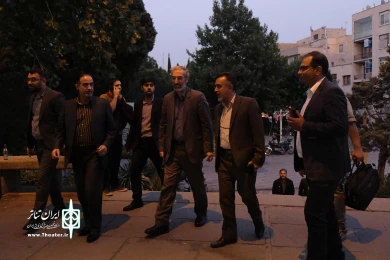وزیر  و معاون هنری   وزارت فرهنگ میهمان جشنواره عروسکی