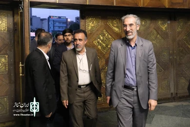 وزیر  و معاون هنری   وزارت فرهنگ میهمان جشنواره عروسکی