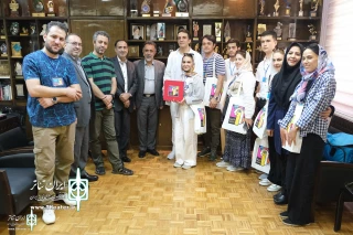 Kazem Nazari met with Armenian artists