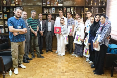 Kazem Nazari met with Armenian artists
