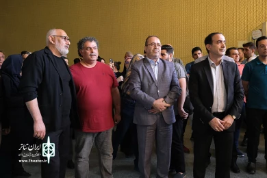 گردهمایی هنرمندان تئاتر در استمرار طرح پاکسازی حریم تئاتر شهر