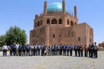 آئین رونمایی از پوستر دومین جشنواره بین المللی پانتومیم زنجان در سلطانیه رونمایی شد 14