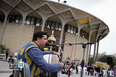 شب هفتم از ویژه برنامه دهه اول محرم با عنوان نوای عرشیان و مشق فرشیان