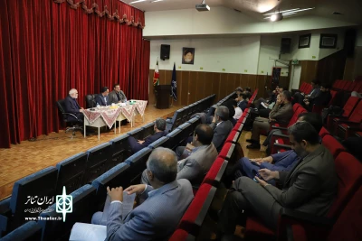 جلسه مدیرکل هنرهای نمایشی و دبیر جشنواره تئاتر فجر با مدیران کل ارشاد سراسر کشور