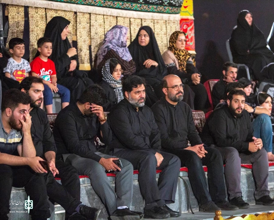 غلامعلی حدادعادل و علیرضا نادعلی به پردیس تئاتر تهران رفتند 2