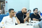 نشست کاظم نظری با هنرمندان تئاتر کمدی تهران 5