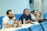 نشست کاظم نظری با هنرمندان تئاتر کمدی تهران 6
